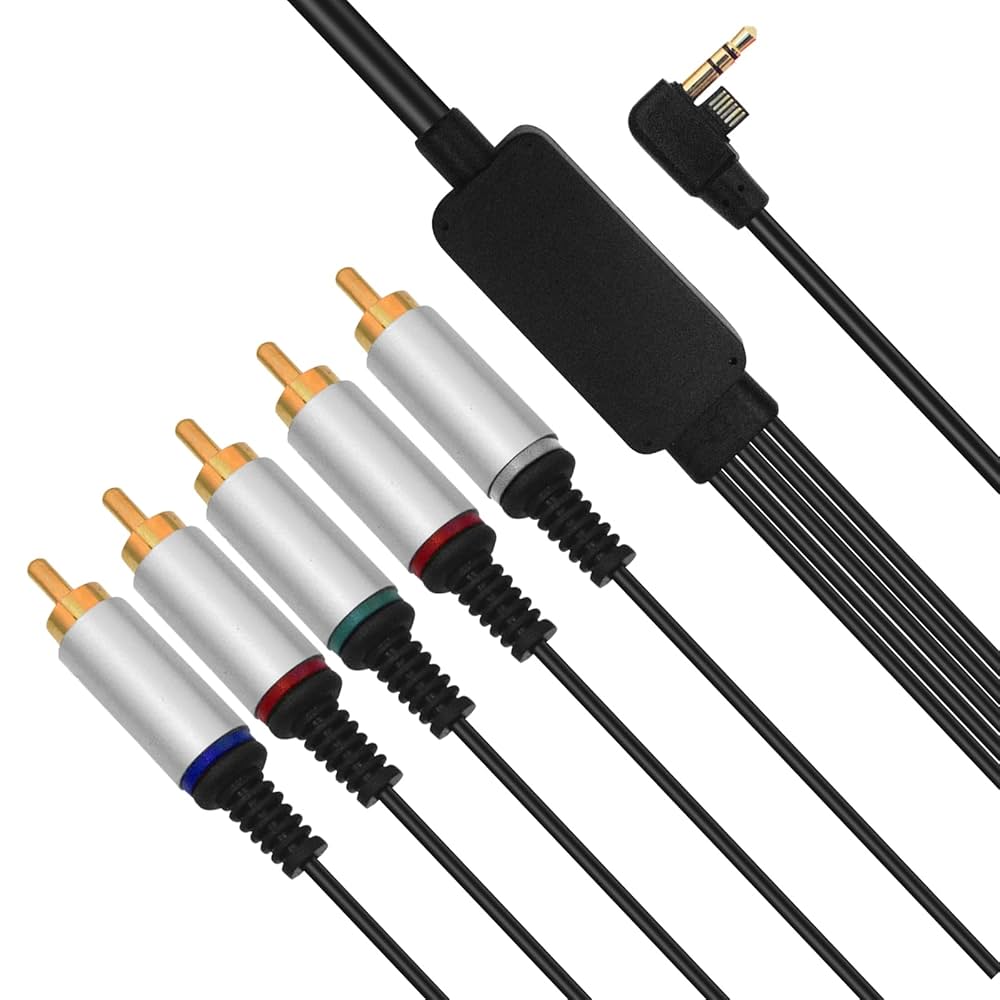 SONY AVケーブルPSP2000 Amazon.com: HDTV Component Cable, Audio Video HD AV Cable